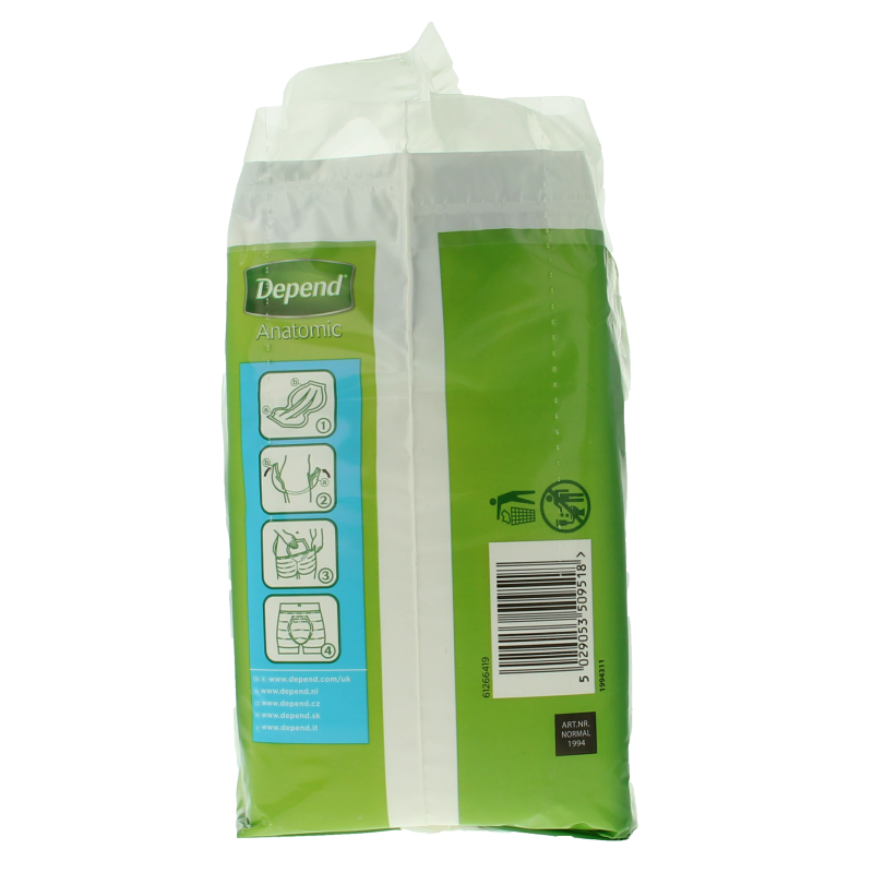 Depend Anatomic normaal 16 Stuks