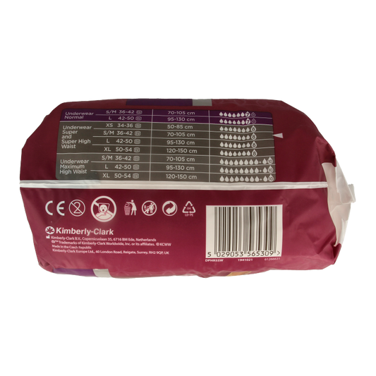 Depend Pants female super maat S/M 10 Stuks