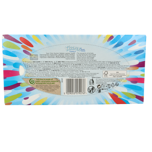 Kleenex Family maxi tissue 128.00 Stuks