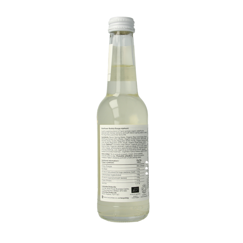 Luscombe Wild elderflower bubbly bio 270 Milliliter