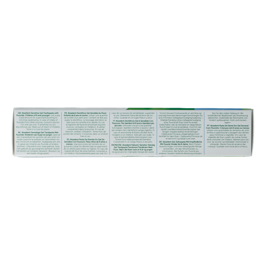 Aloe Dent Tandpasta aloe vera sensitive with fluor 100 Milliliter