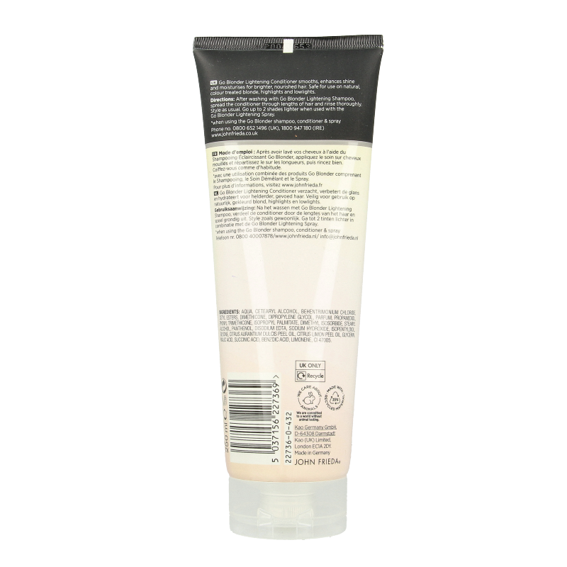 John Frieda Sheer blonde go blonder conditioner 250 Milliliter