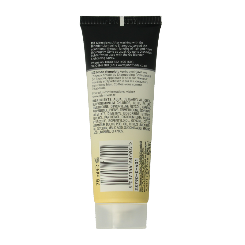 John Frieda Conditioner go blonder lightening 75 Milliliter