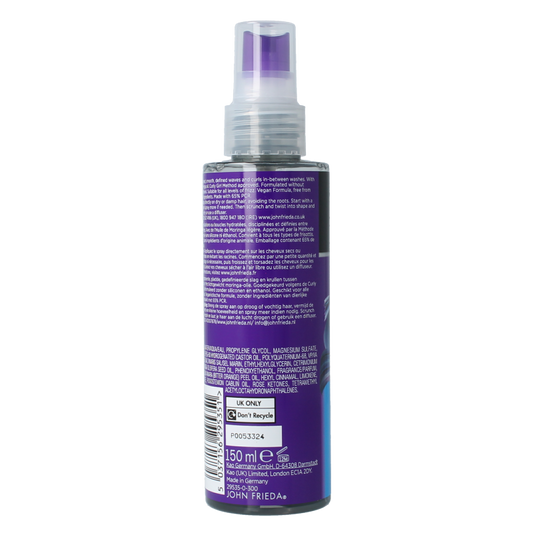John Frieda Dream curls oil infused revitalising spray 150 Milliliter