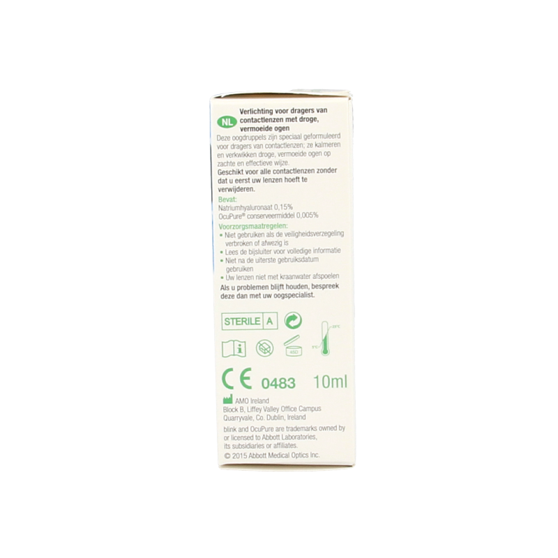 Blink Contacts oogdruppels 10 Milliliter