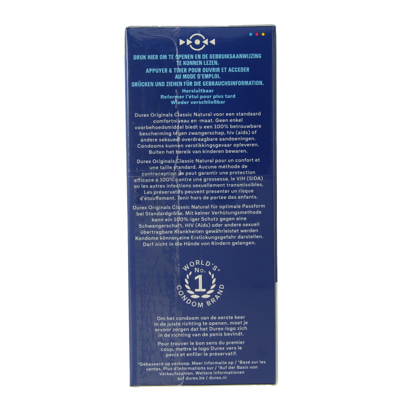 Durex Classic natural 20 Stuks