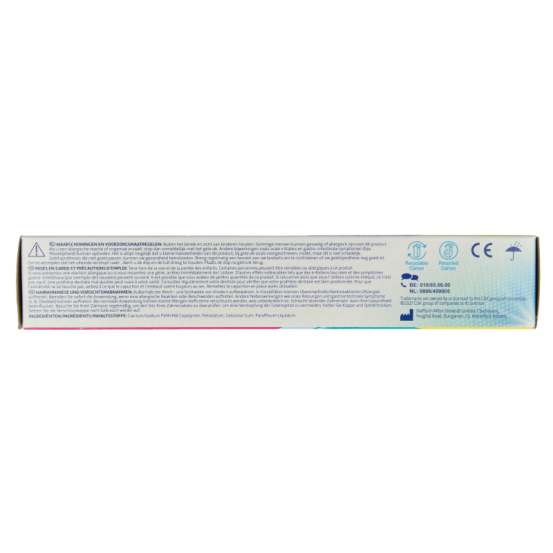 Corega Free kleefcreme voor het kunstgebit 70 Gram