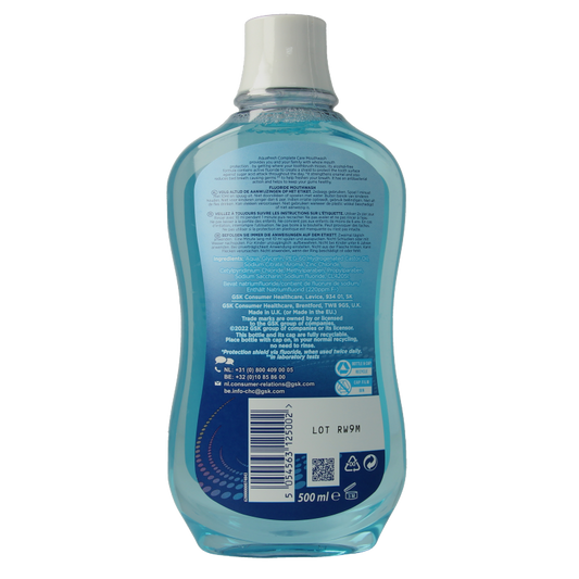 Aquafresh Mondwater complete care 500 Milliliter