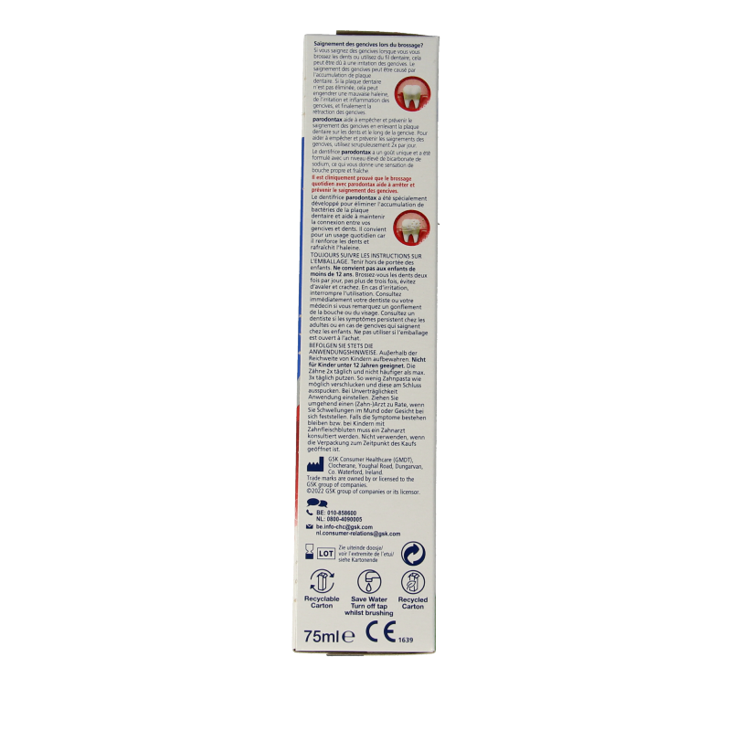 Parodontax Tandpasta extra fresh 75 Milliliter