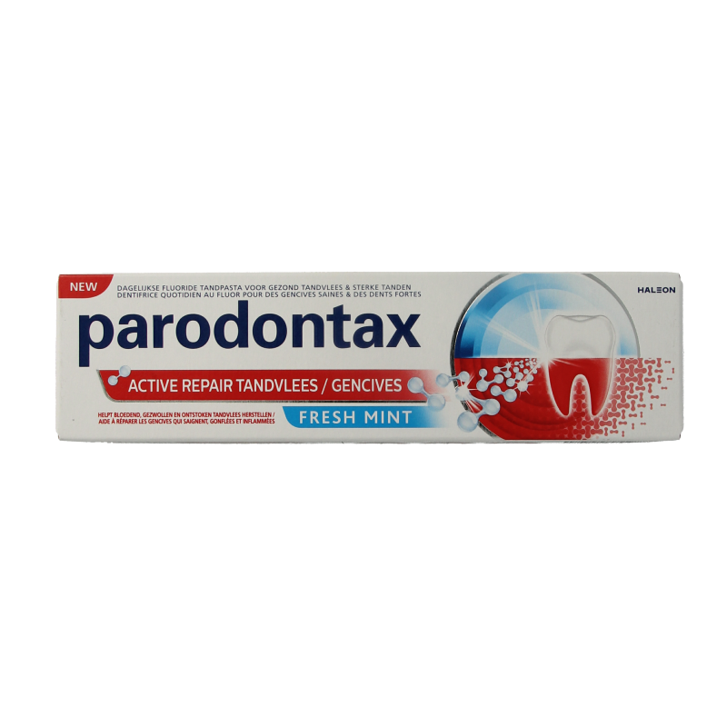 Parodontax Tandpasta active repair tandvlees fresh mint 75 Milliliter