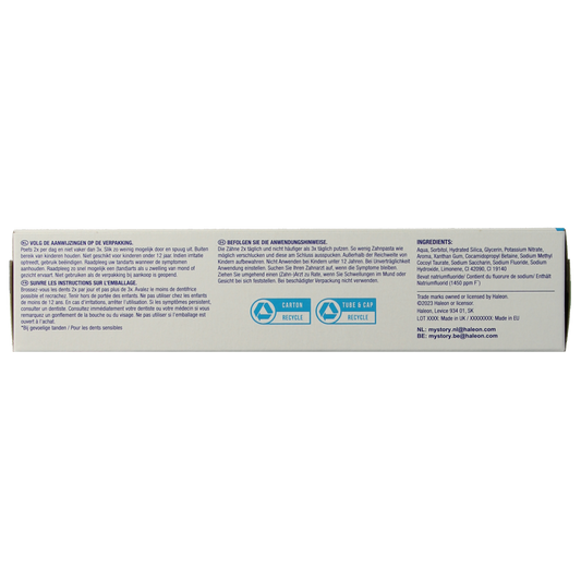 Sensodyne Tandpasta fresh mint 75.00 Milliliter