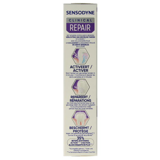 Sensodyne Tandpasta clinical repair active white 75 Milliliter