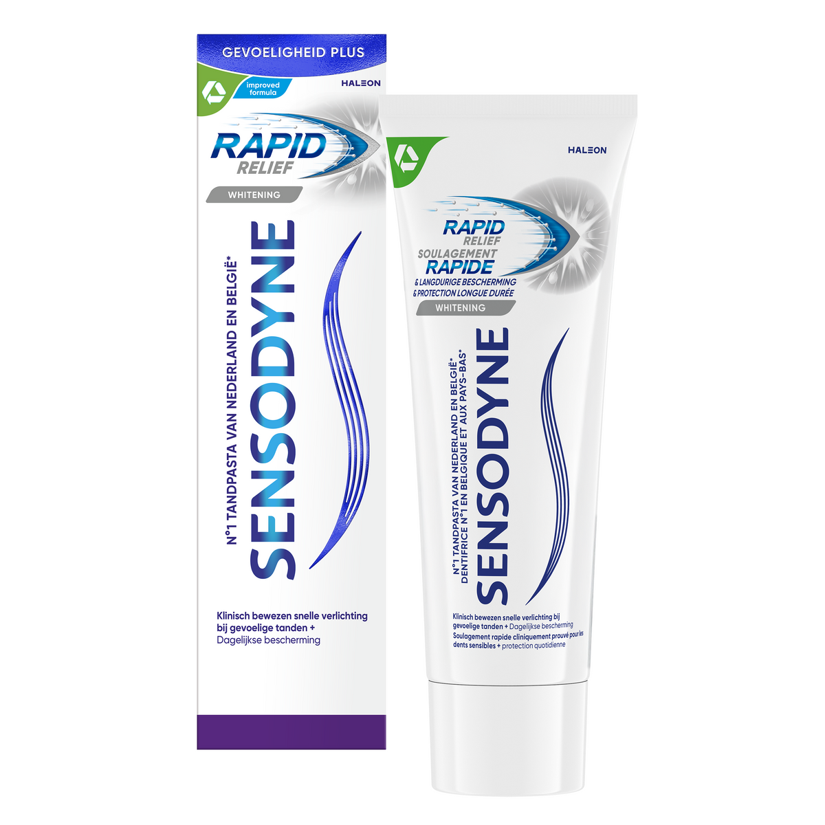 Sensodyne Tandpasta rapid relief whitening 75.00 Milliliter