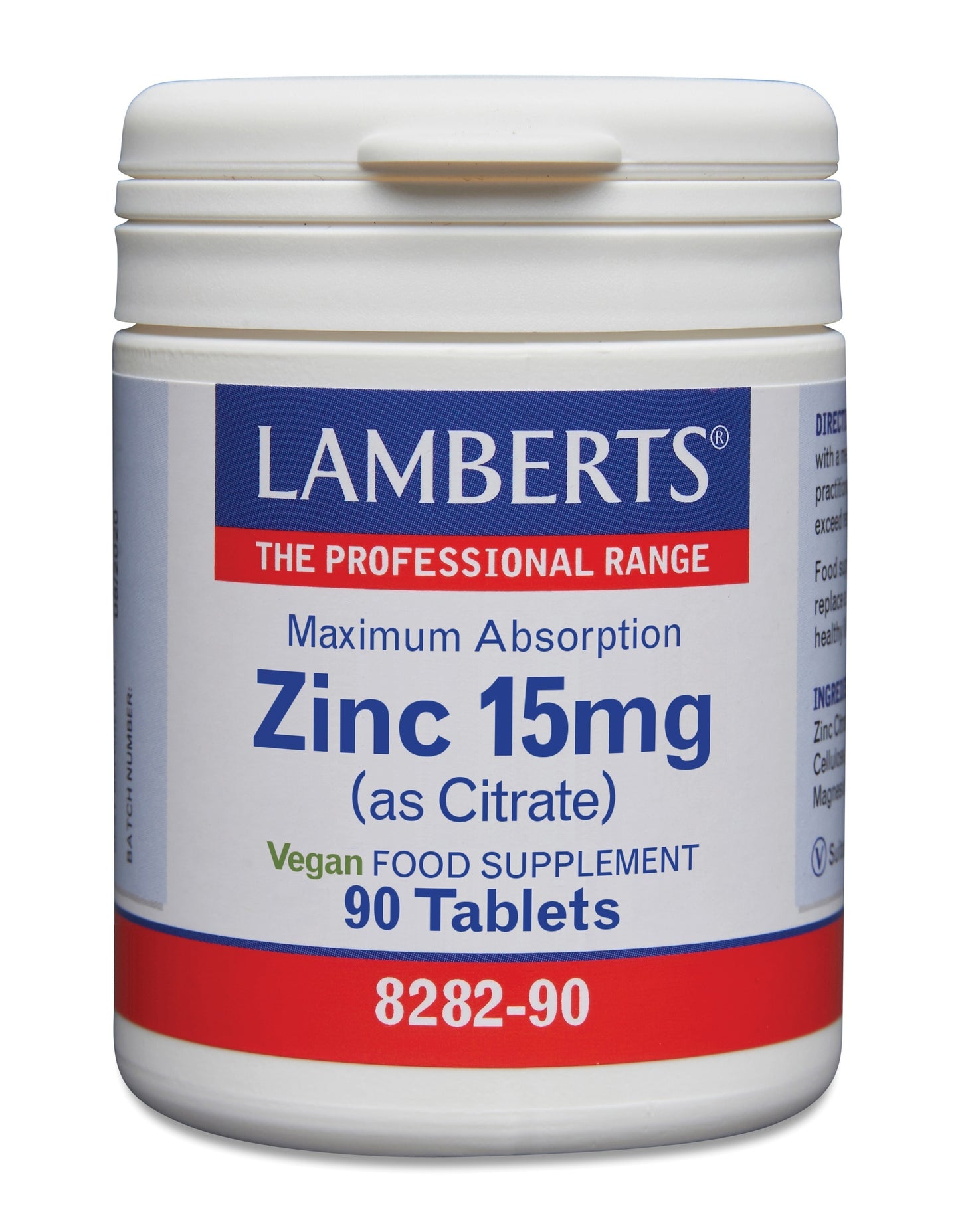 Lamberts Zink citraat 15mg 90 Tabletten