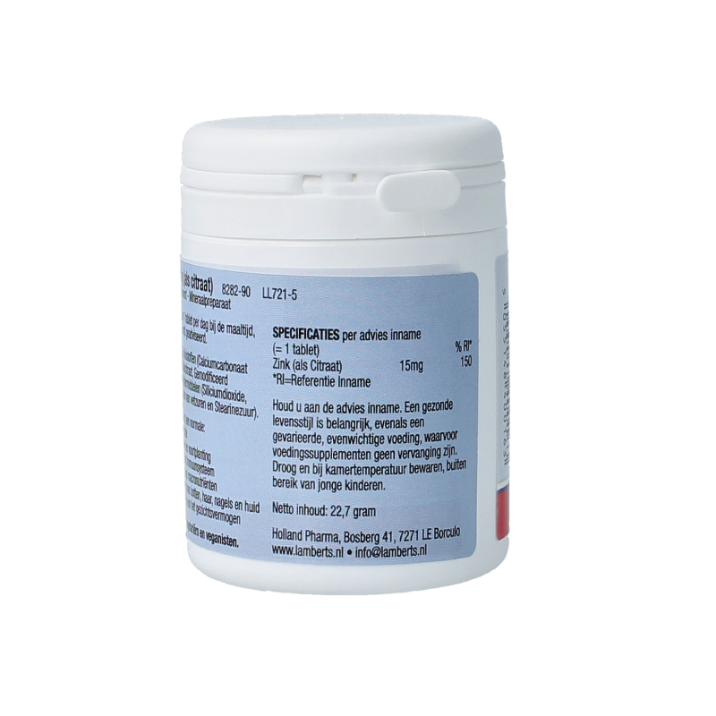 Lamberts Zink citraat 15mg 90 Tabletten