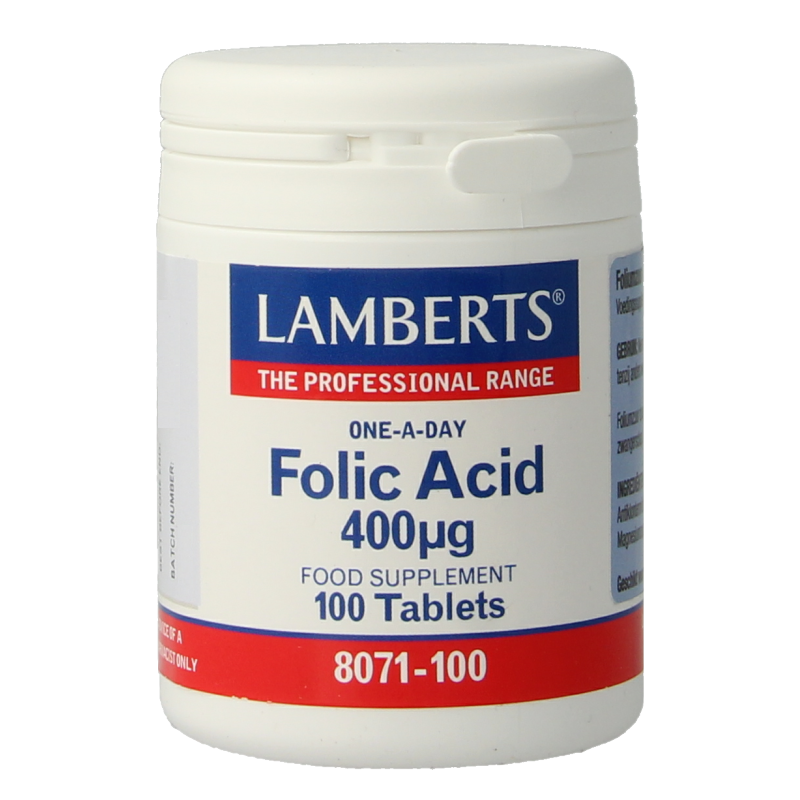 Lamberts Vitamine B11 400mcg (foliumzuur) 100 Tabletten