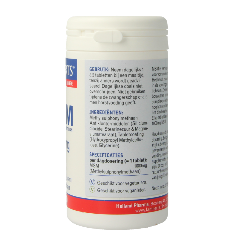 Lamberts MSM 1000mg 120 Tabletten