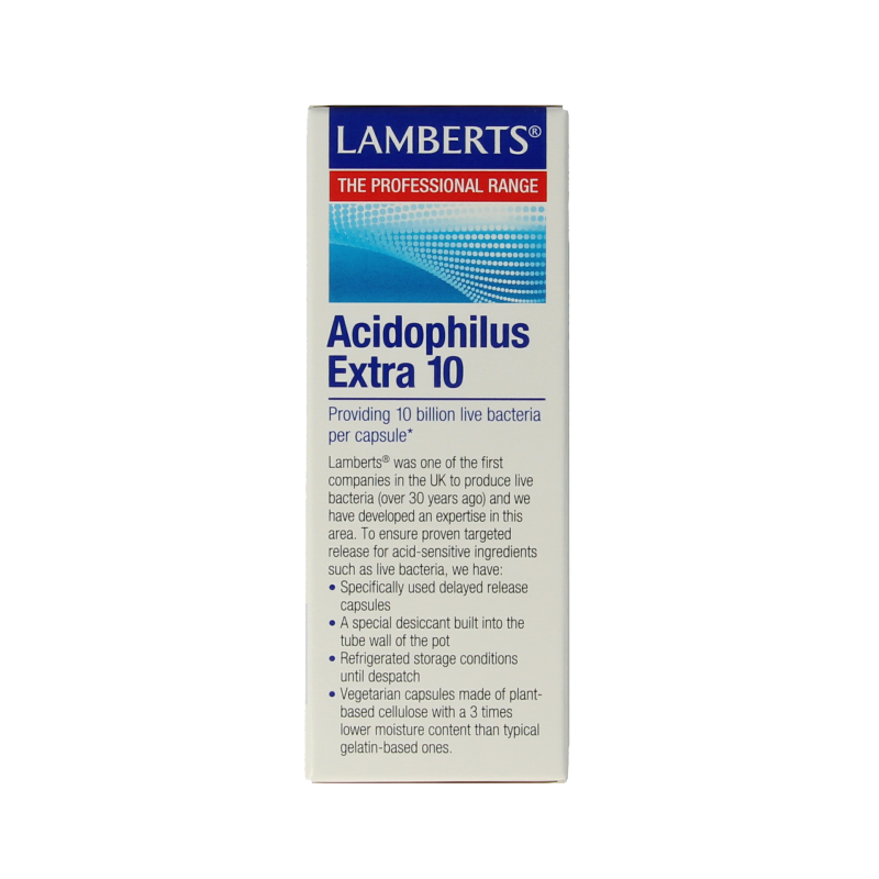 Lamberts Acidophilus Extra 10 30 Vegetarische capsules