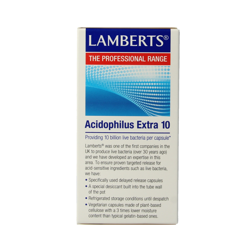 Lamberts Acidophilus Extra 10 60 Vegetarische capsules