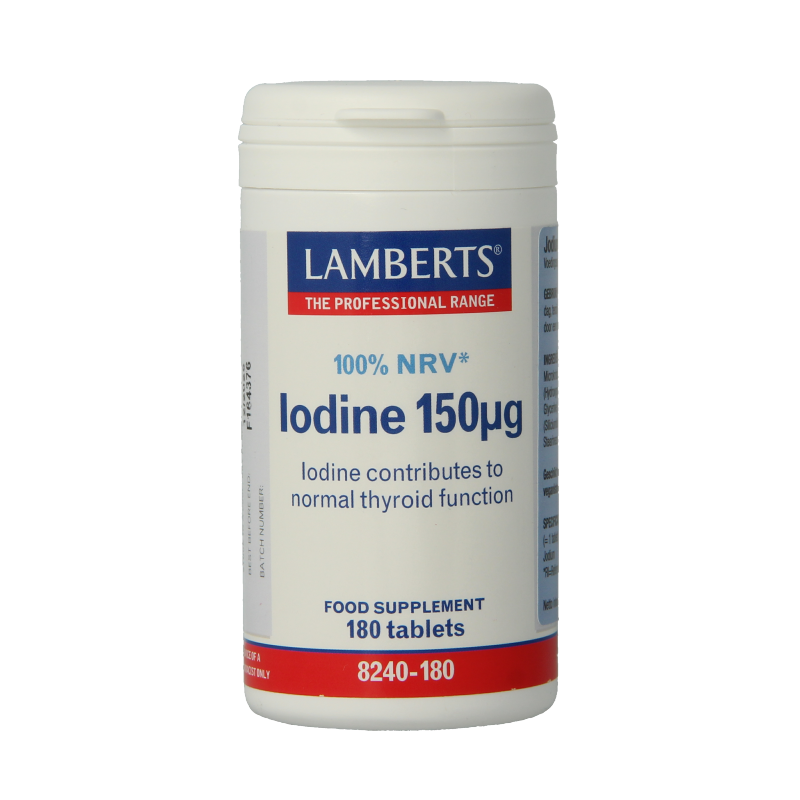 Lamberts Jodium 150mcg (iodine) 180 Tabletten