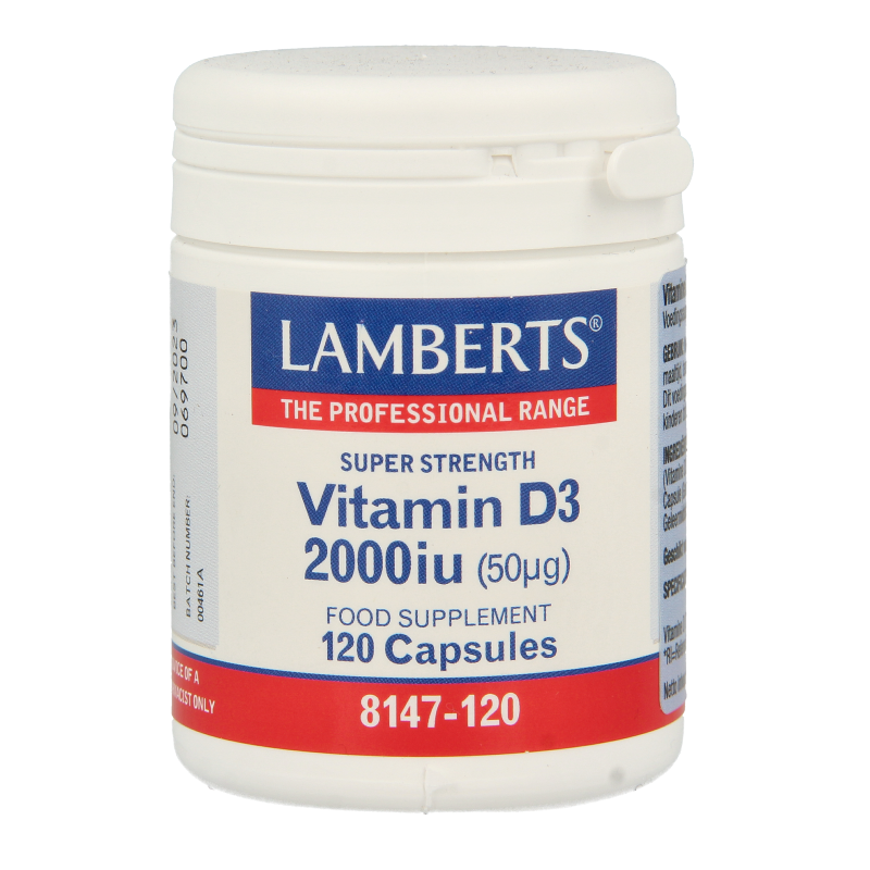 Lamberts Vitamine D3 2000IE 120 Capsules