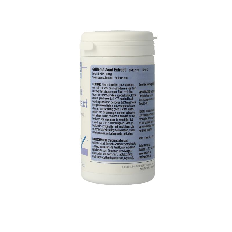 Clinicpacks Griffonia (5-HTP 100mg) 120 Tabletten