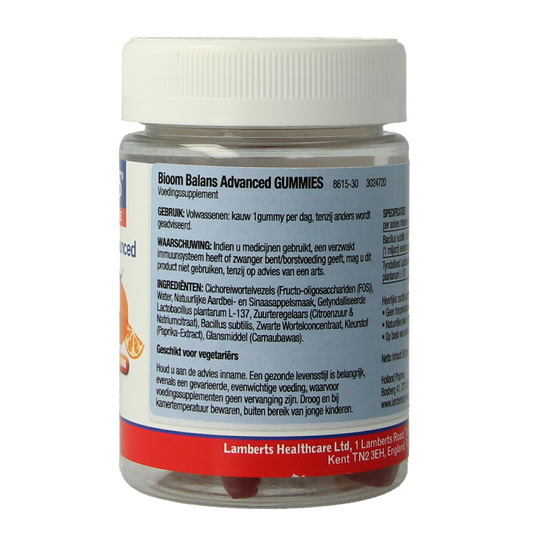 Lamberts Bioom balans advanced gummies 30.00 Gummies