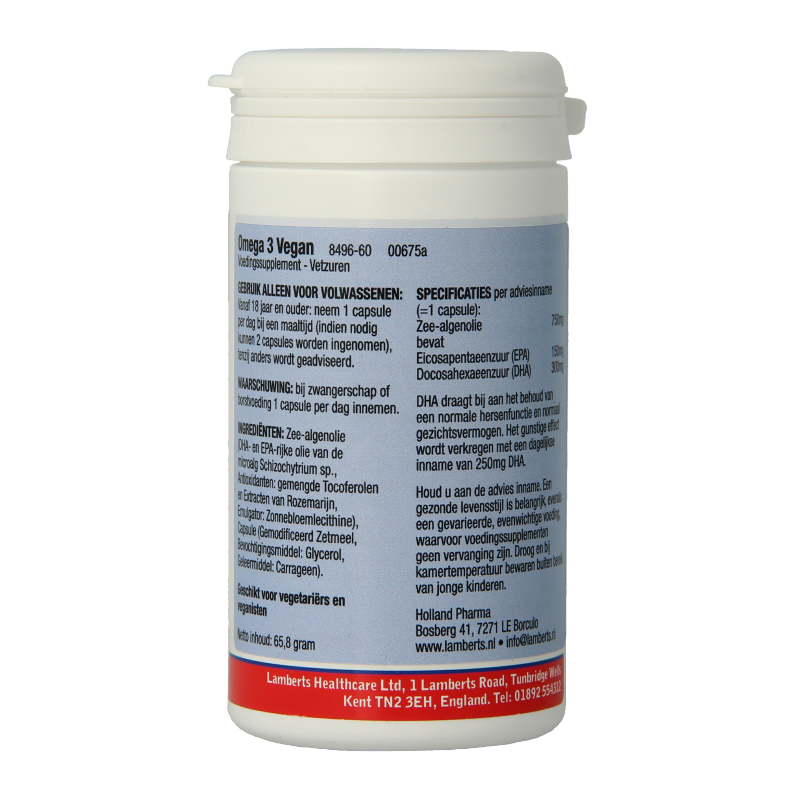 Lamberts Omega 3 vegan 60 Capsules