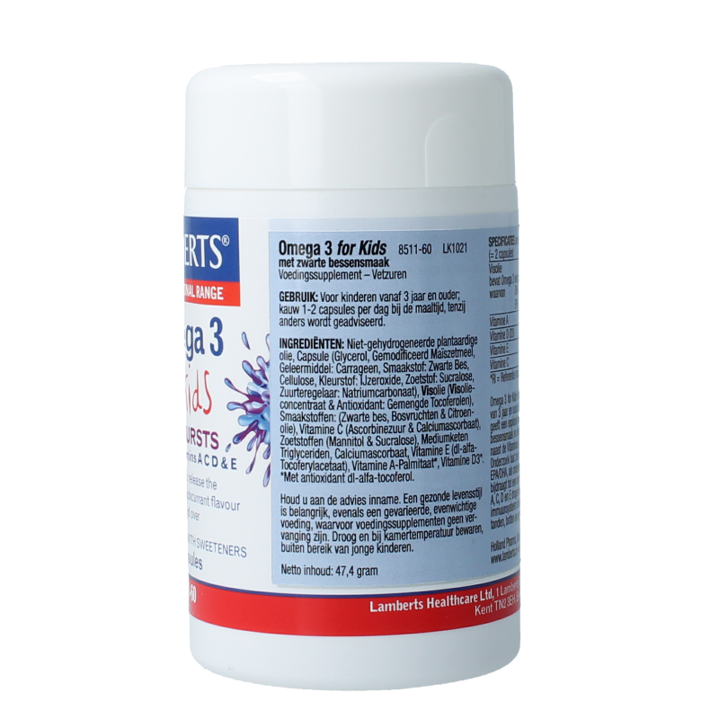 Lamberts Omega 3 for kids 60 Capsules