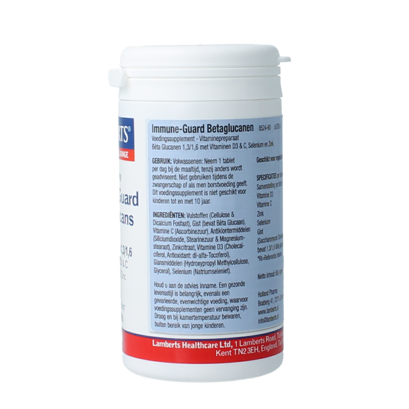 Lamberts Immune guard betaglucanen 60 Tabletten