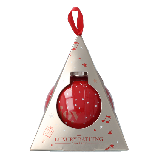 The Luxury Bathing Co Comfort & joy bath soak bauble 250.00 Milliliter