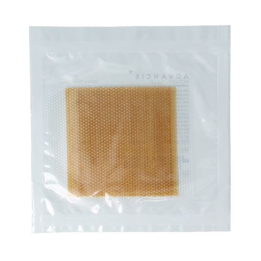 Advancis Activon manuka gaasverband 10 x 10cm 5.00 Stuks