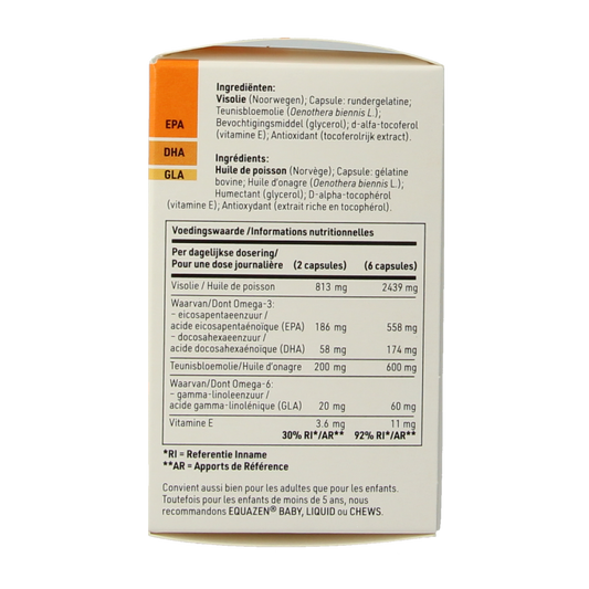 SFI Health Equazen capsules omega 3- & 6-vetzuren 60.00 Capsules
