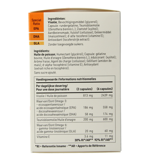 SFI Health Equazen chews omega 3- & 6-vetzuren 180.00 Capsules