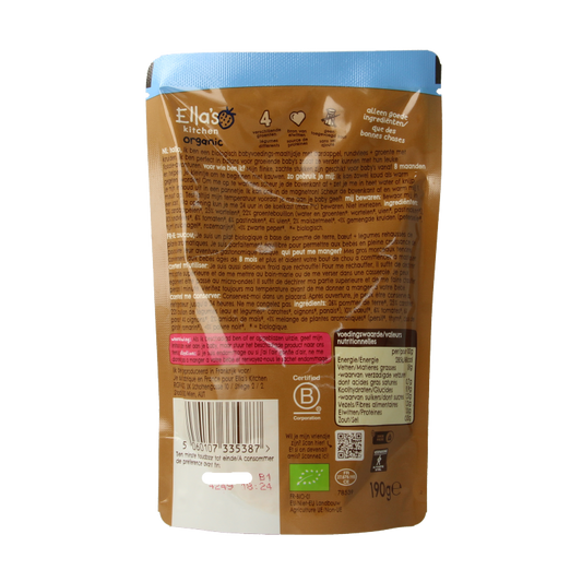 Ella's Kitchen Hartverwarmende runderstoof 8+ maanden bio 190 Gram