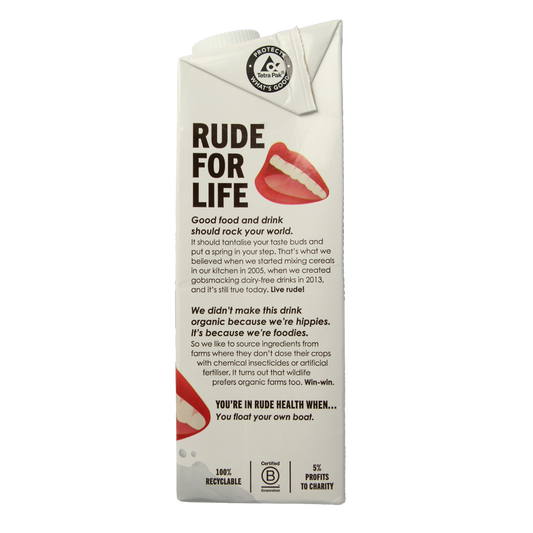 Rude Health Amandeldrank ultimate bio 1.00 Liter