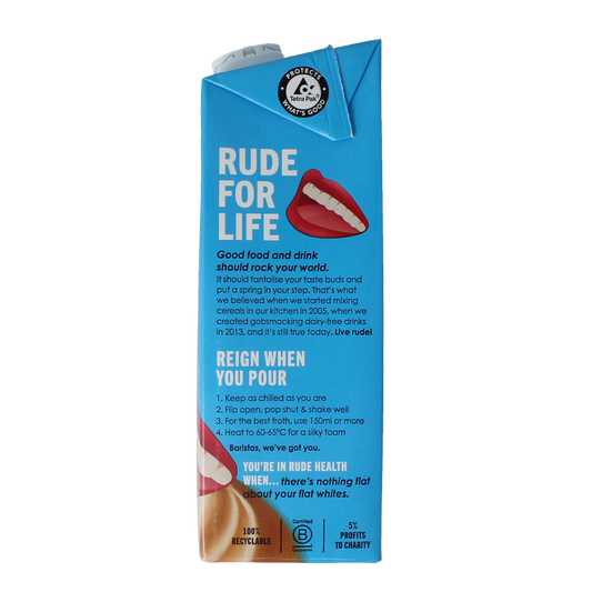 Rude Health Barista coconut 1.00 Liter