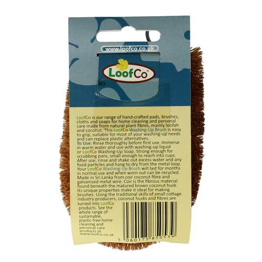 Loofco Afwasborstel kokos bio 1.00 Stuks