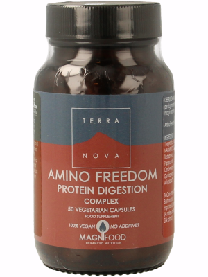 Terranova Amino freedom - Protein digestion complex 50 Vegetarische capsules