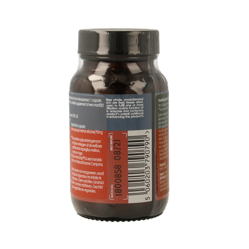 Terranova Amino freedom - Protein digestion complex 50 Vegetarische capsules