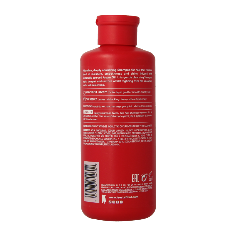 Lee Stafford Argan oil shampoo nourishing 250 Milliliter