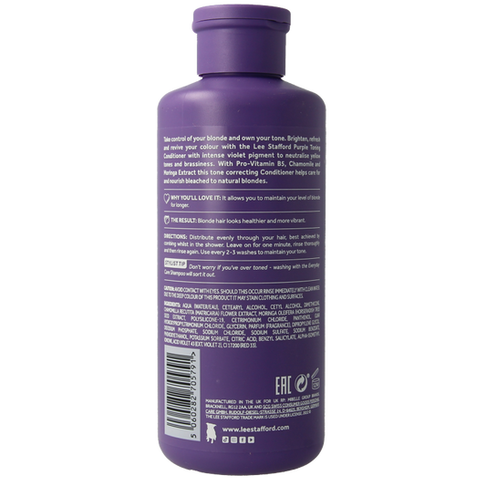 Lee Stafford Beach blondes purple toning conditioner 250 Milliliter