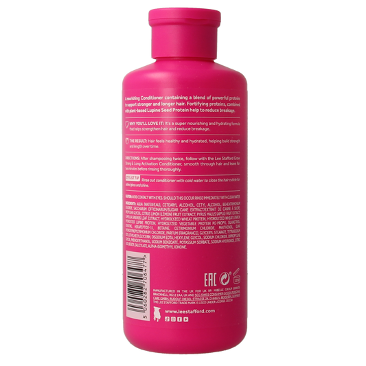 Lee Stafford Grow ilong & strong activation conditioner 250 Milliliter