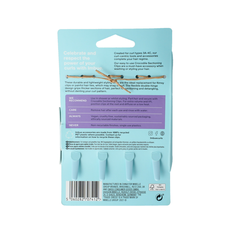 Imbue Sectioning clips 4 Stuks