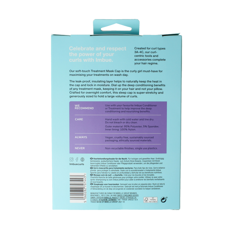Imbue Treatment mask cap 1 Stuks