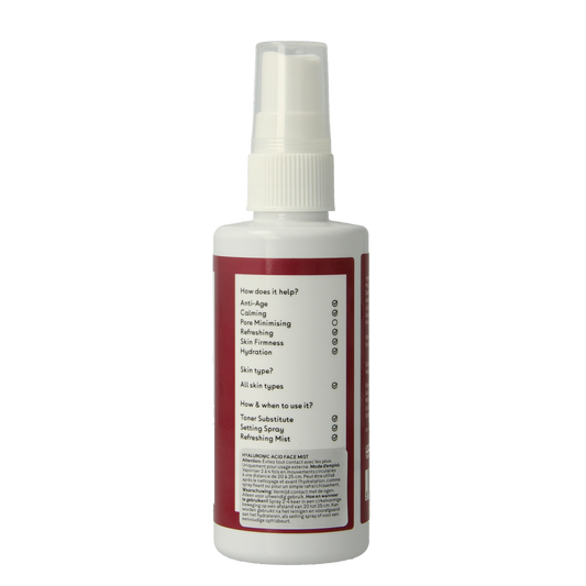 Q+A Hyaluronic acid face mist 100.00 Milliliter