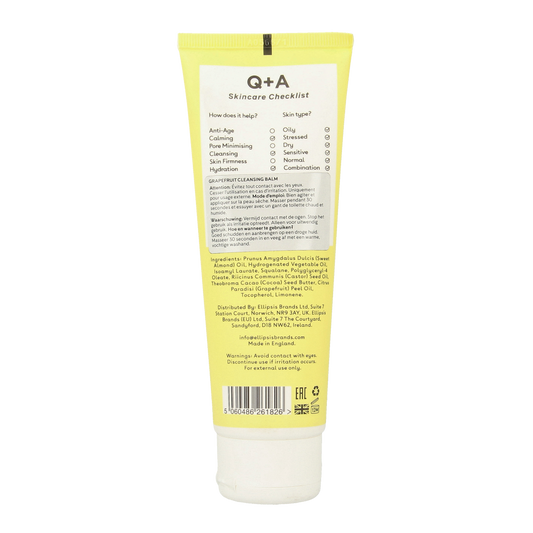 Q+A Grapefruit cleansing balm 125.00 Milliliter