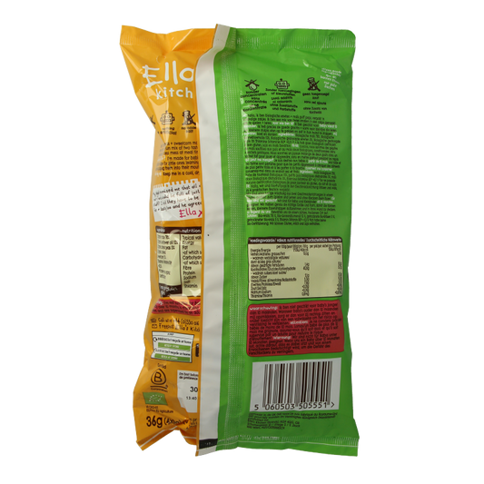 Ella's Kitchen Puff pops peas & sweetcorn 10+ maanden bio 36 Gram