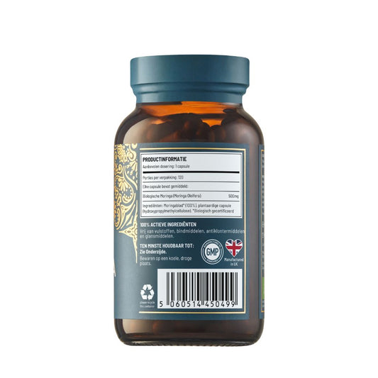 Ayurvediq Biologische Moringa 120.00 Capsules