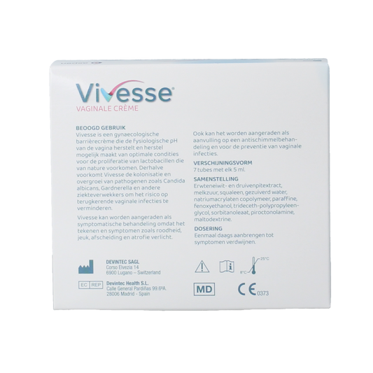 Vivesse Vaginale creme 5 Milliliter